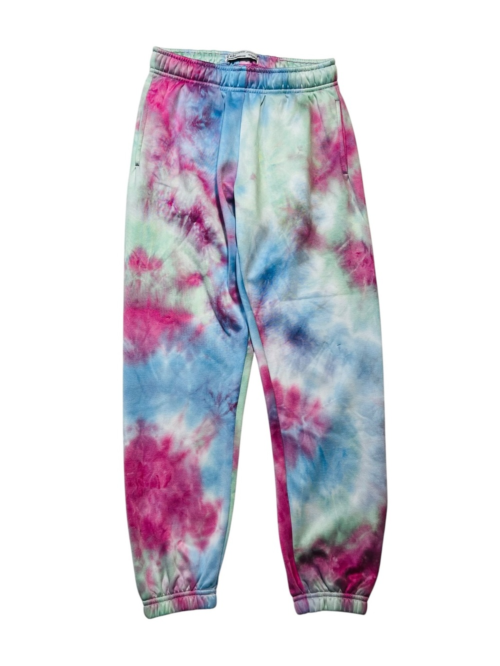 Girls 10 Y Tie-Dye Jogger Pants - Pink, Blue &‎ Green